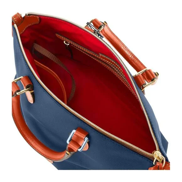 Dooney & Bourke Nylon Satchel - Navy - Picture 3 of 6